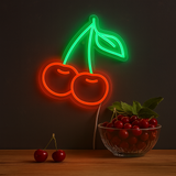 Cherry Neon Vägglampa