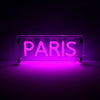 Paris LED Neon Box Bordslampa-Lampconcept.se