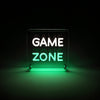 Game Zone LED Neon Box Bordslampa