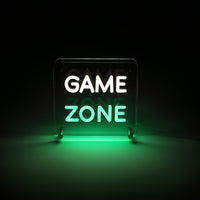 Game Zone LED Neon Box Bordslampa-Lampconcept.se