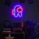 Among us Neonskylt