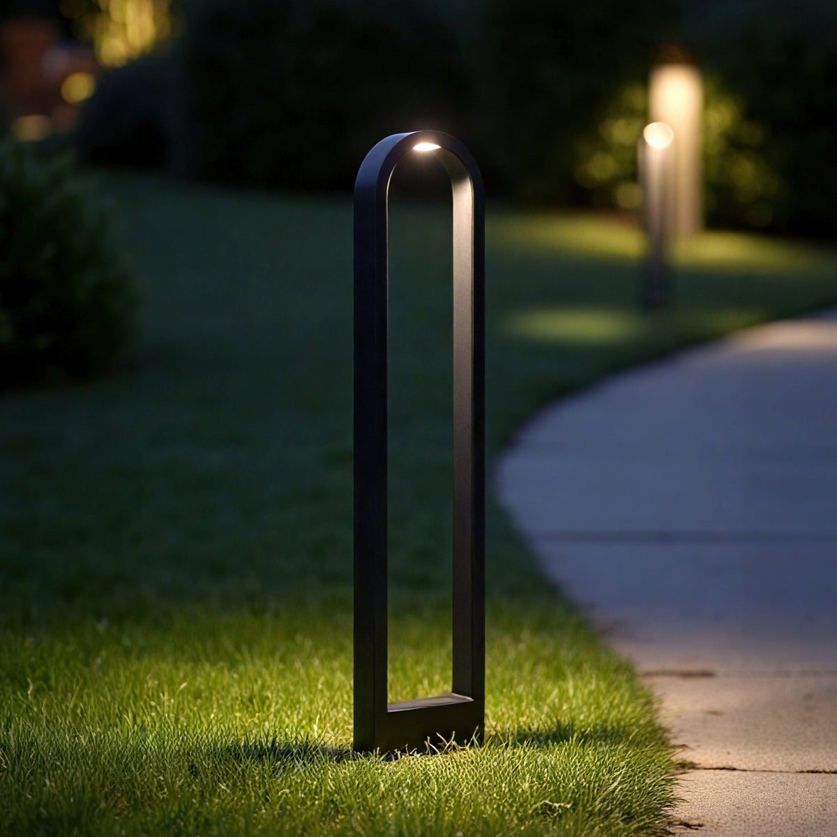 Ghost Round LED Utomhus Trädgårdslampa 80cm