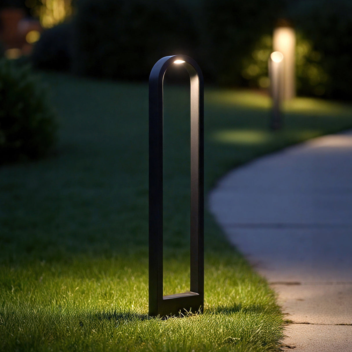 Ghost Round LED Utomhus Trädgårdslampa 80cm