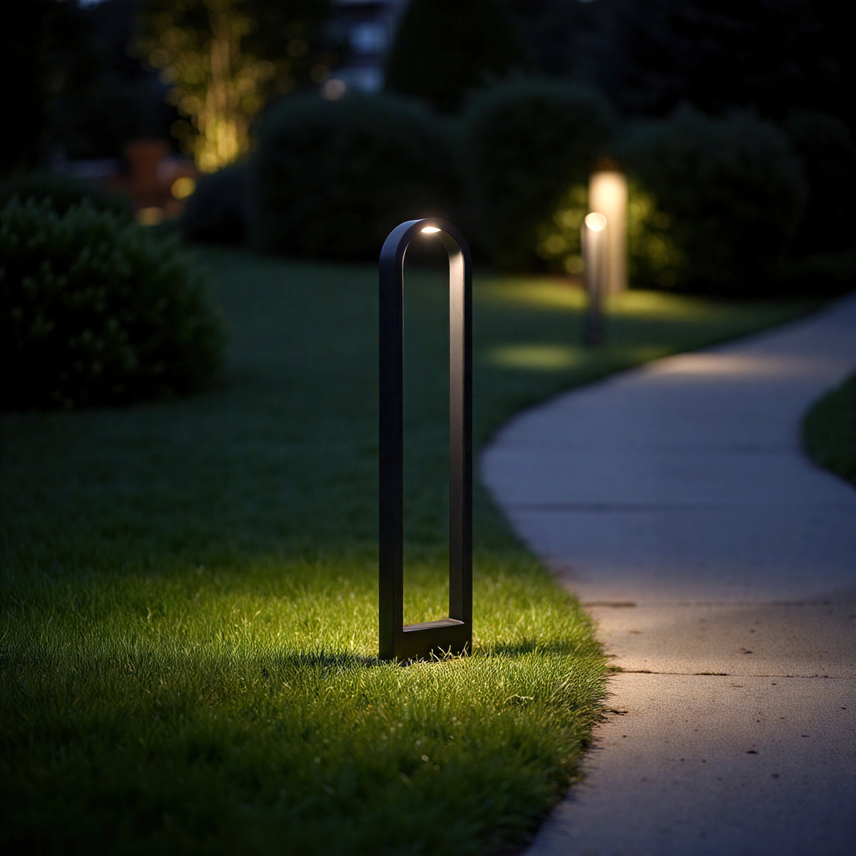 Ghost Round LED Utomhus Trädgårdslampa 80cm