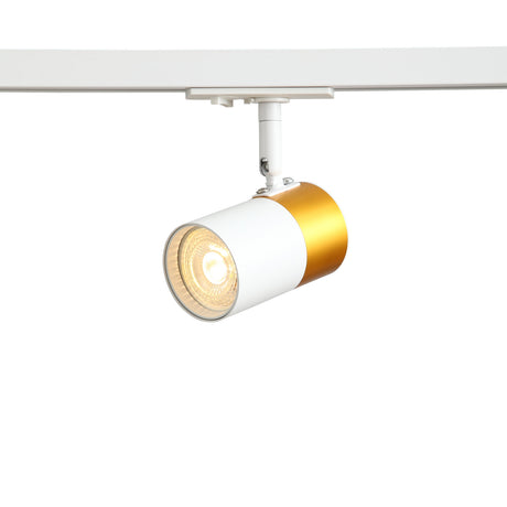 Prime Skinnespot GU10 Hvid/Messing-Nordics Pro-OutletLamper.dk
