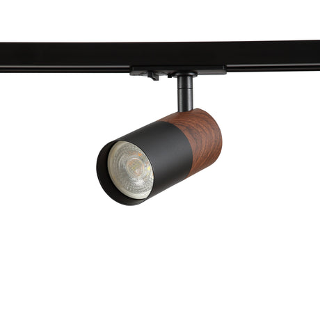 Noda Skenspot GU10 Svart/Trä-Lampconcept.se