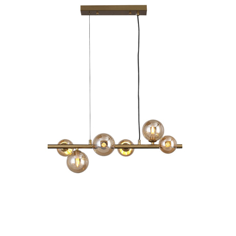 Valencia Langbordspendel 63cm Messing/Amber-Nordic Seasons-OutletLamper.dk
