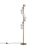 Trento Golvlampa Mässing/Opal-Lampconcept.se