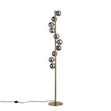 Trento Golvlampa Mässing/Rökfärgad-Lampconcept.se