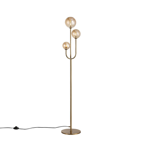 Bubbles Golvlampa Amber-Lampconcept.se