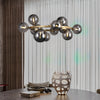 Valencia Ljuskrona Mässing/Smoke-Lampconcept.se