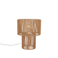 Braided Bordslampa - Naturlig Brun