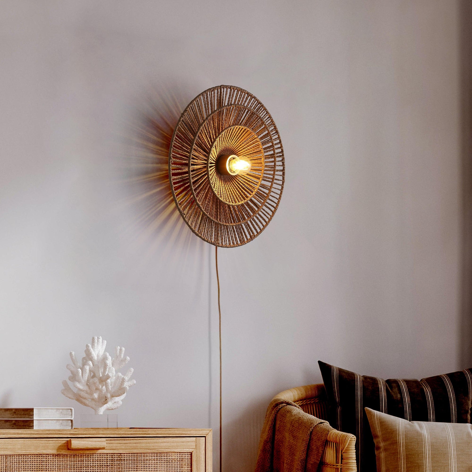 Wave Layer Vägglampa Ø40-Lampconcept.se