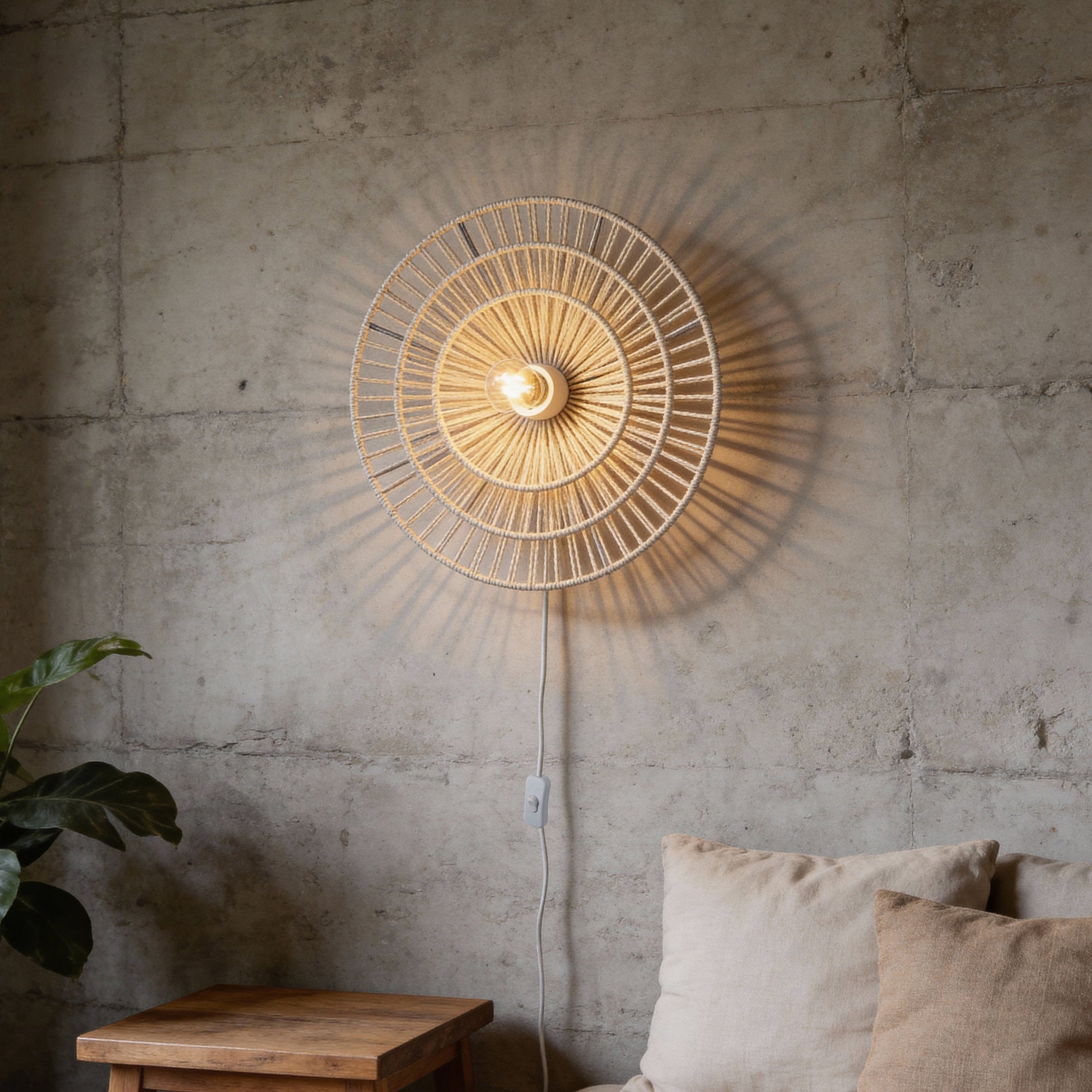 Wave Layer Vägglampa Ø40