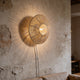Orb Braided Vägglampa Raw White