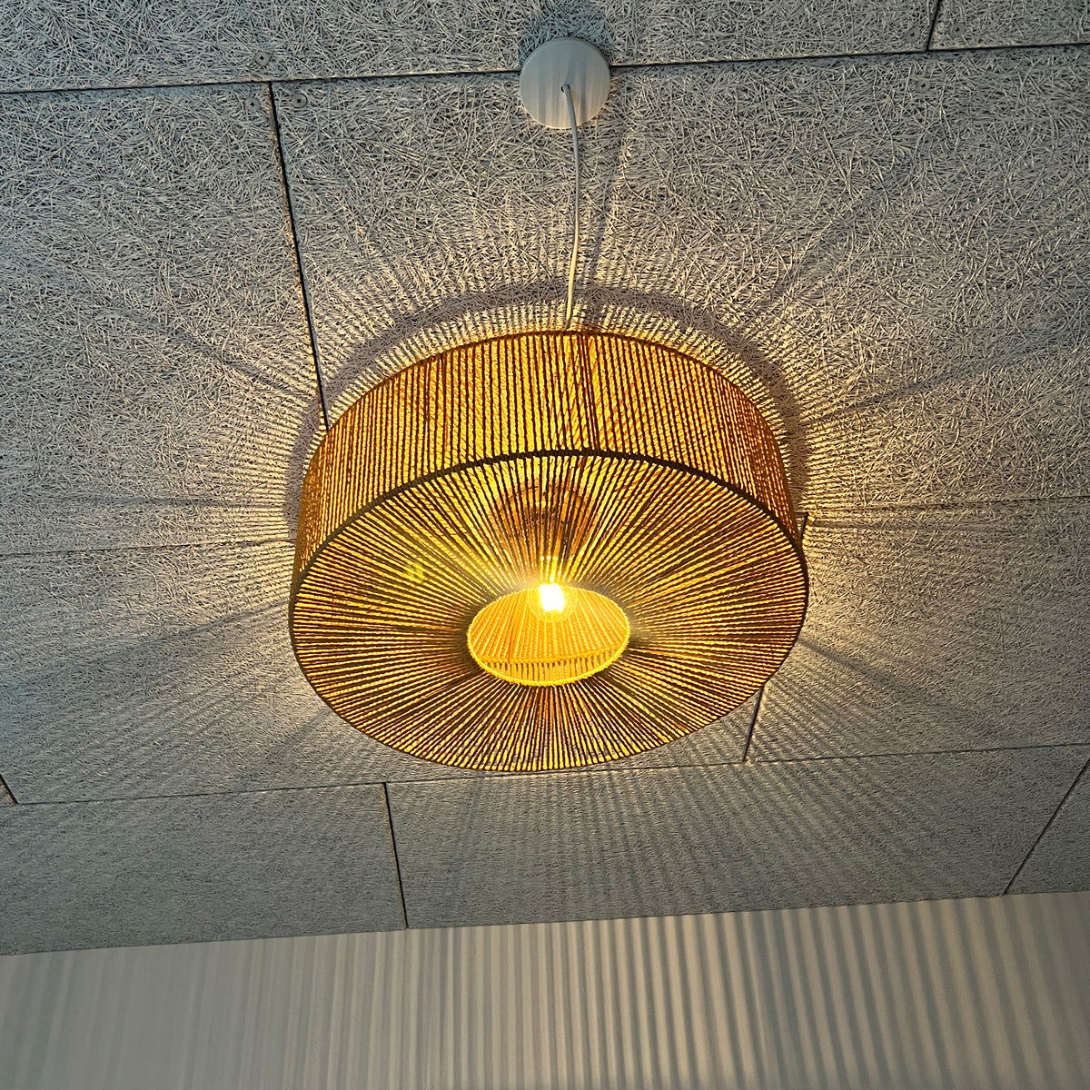 Braided Taklampa Ø60