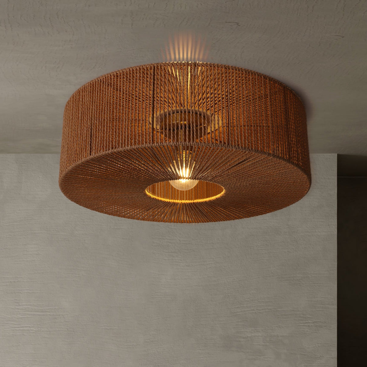 Braided Taklampa Ø60
