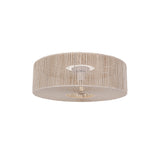 Braided Taklampa Ø60 Raw White-Lampconcept.se
