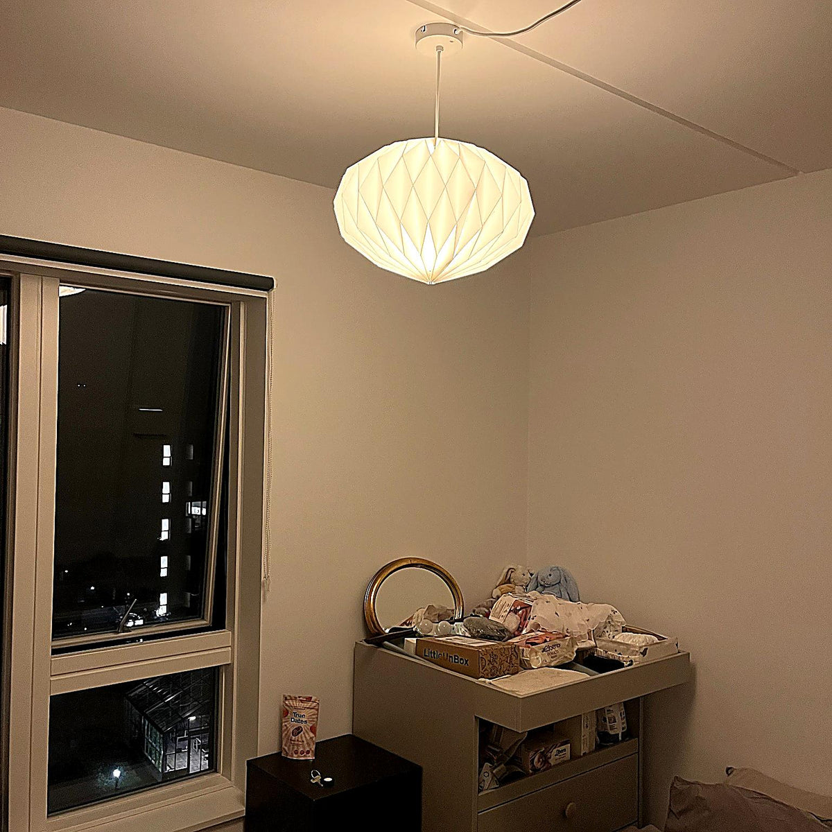 Moon Oblong Ø42 Taklampa Akryl