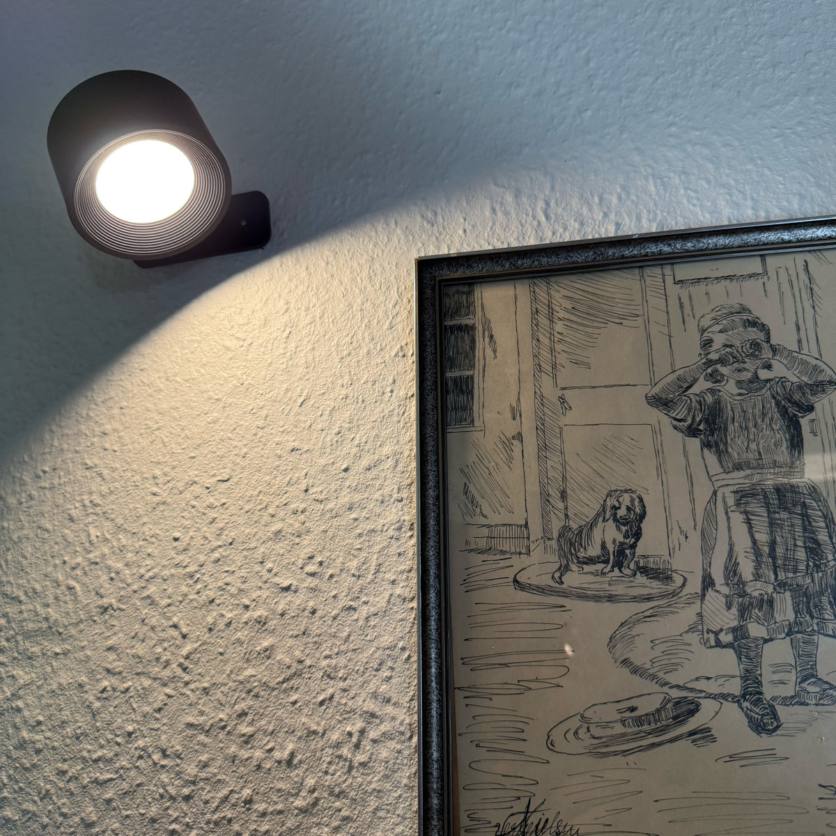 Ticky Magnetisk Vägglampa