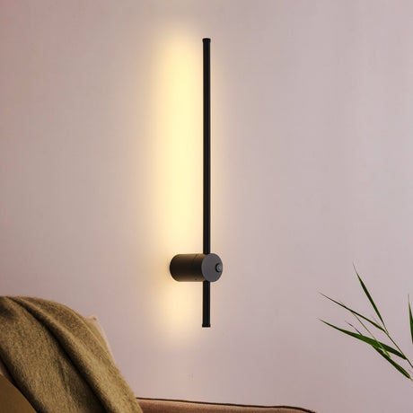 Retta LED Vägglampa Svart 60cm