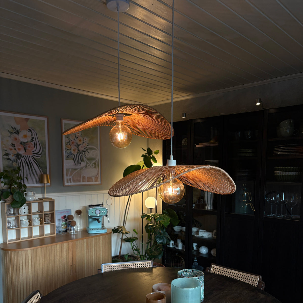 Wave Taklampa Ø60