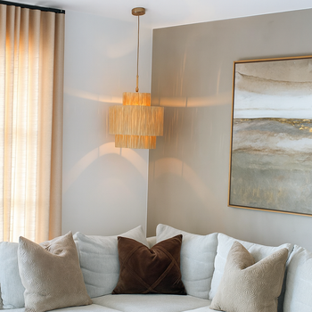 Deia Raffia Taklampa