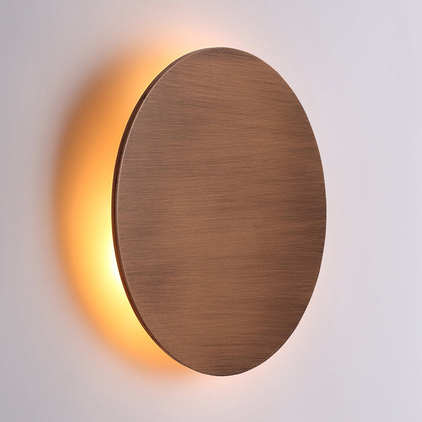 Lori Vägglampa Ø40 Borstad Koppar-Lampconcept.se