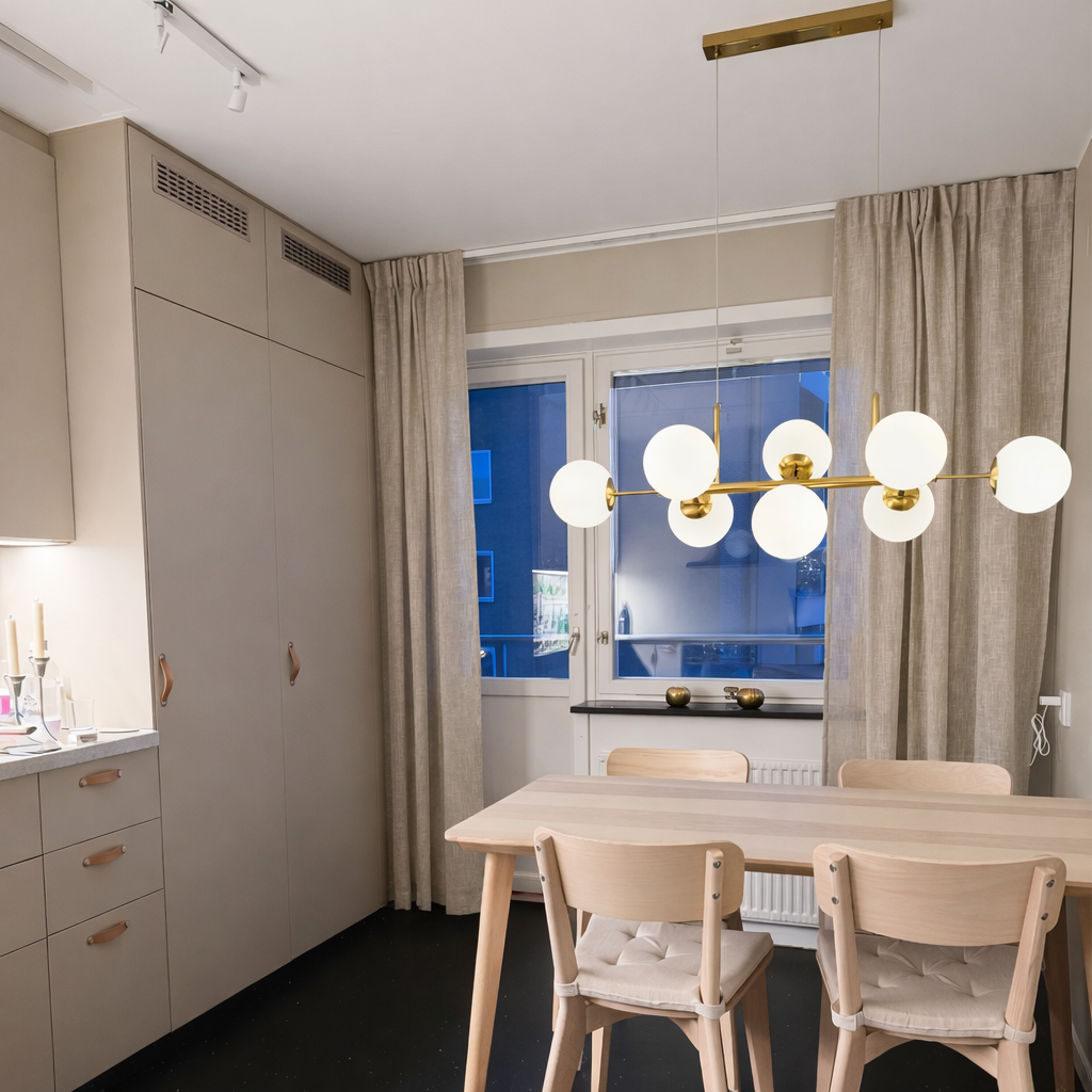 Lugano Långbordstaklampa