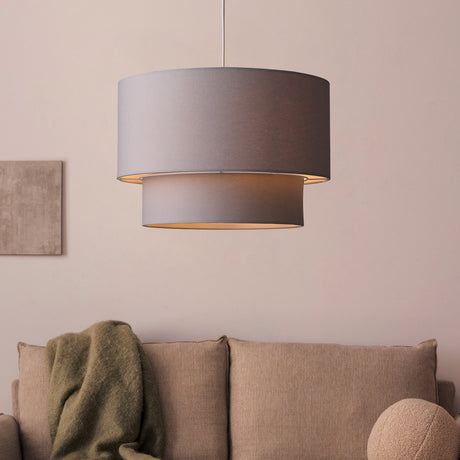 Twice Pendel Ø45 Grå-Nordic Seasons-OutletLamper.dk