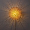 Wave Vägglampa Ø40 - Naturlig Brun