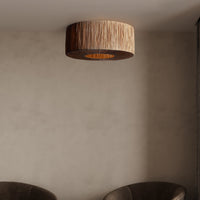 Raffia Taklampa Ø46-Lampconcept.se