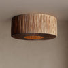 Raffia Taklampa Ø46