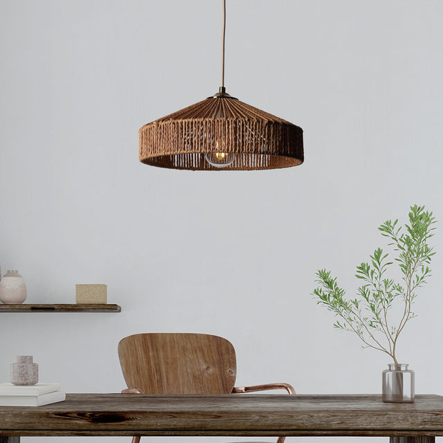 Casablanca Braided Taklampa Ø30-Lampconcept.se
