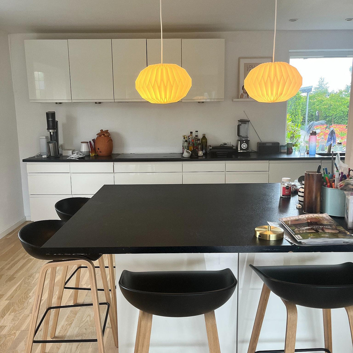 Moon Hexagon Ø30 Taklampa