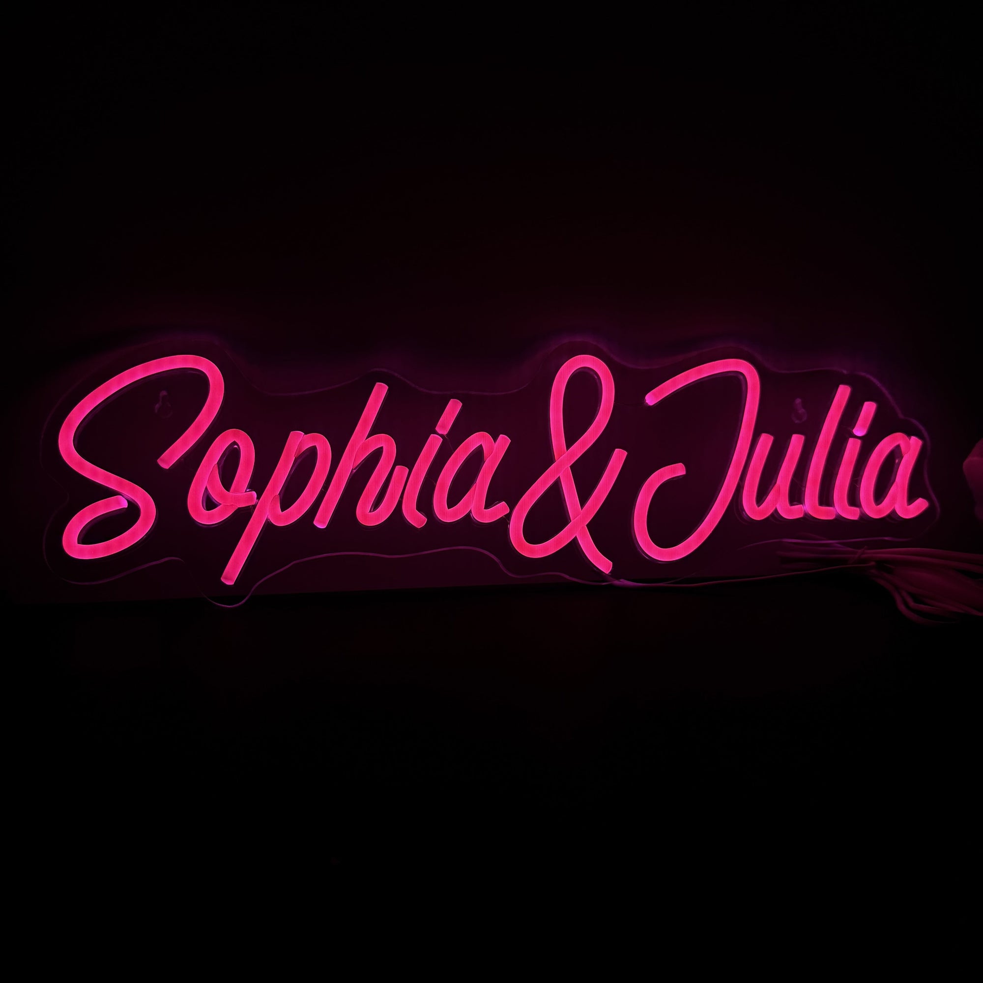 Neon Namnskylt Rosa-Lampconcept.se
