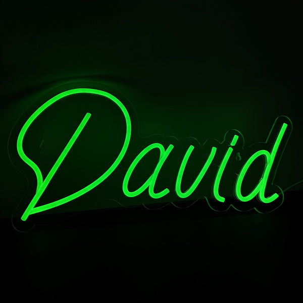 Neon Namnskylt Grön-Lampconcept.se