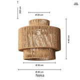 Neka Taklampa Ø40