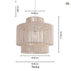 Neka Taklampa Raw White