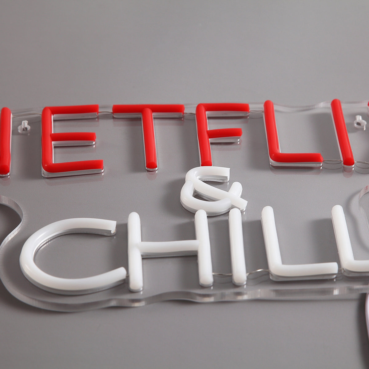 Netflix & Chill Neon Væglampe