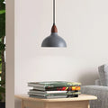 Oak Taklampa Ø19 Grå