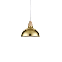 Oak Taklampa Ø19 Klar Mässing-Lampconcept.se