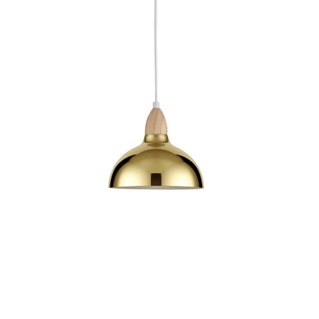 Oak Taklampa Ø19 Klar Mässing-Lampconcept.se
