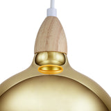 Oak Taklampa Ø19 Klar Mässing-Lampconcept.se