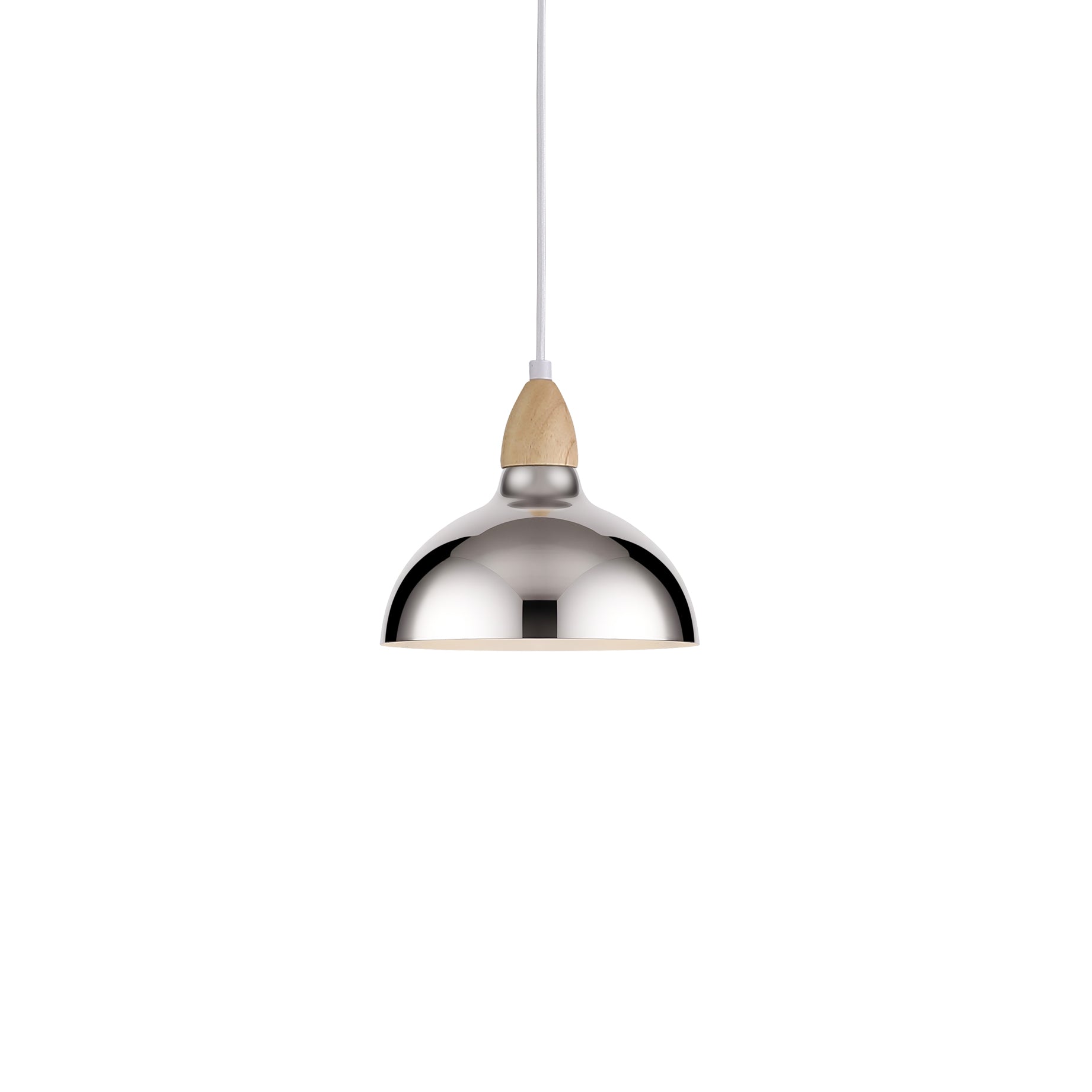 Oak Taklampa Ø19 Krom-Lampconcept.se