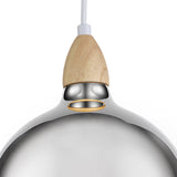 Oak Taklampa Ø19 Krom-Lampconcept.se
