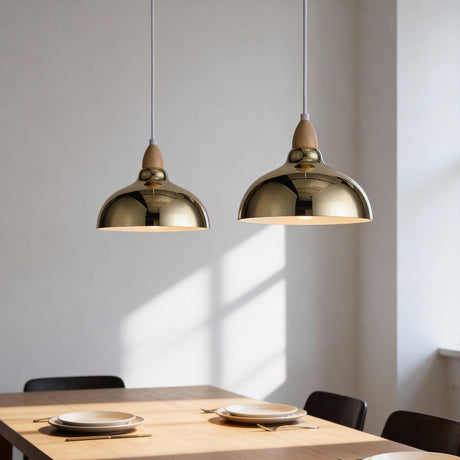 Oak Taklampa Ø24 Klar Mässing-Lampconcept.se