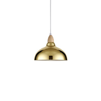 Oak Taklampa Ø24 Klar Mässing-Lampconcept.se