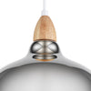 Oak Taklampa Ø24 Krom-Lampconcept.se