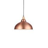 Oak Taklampa Ø35 Borstad Koppar-Lampconcept.se
